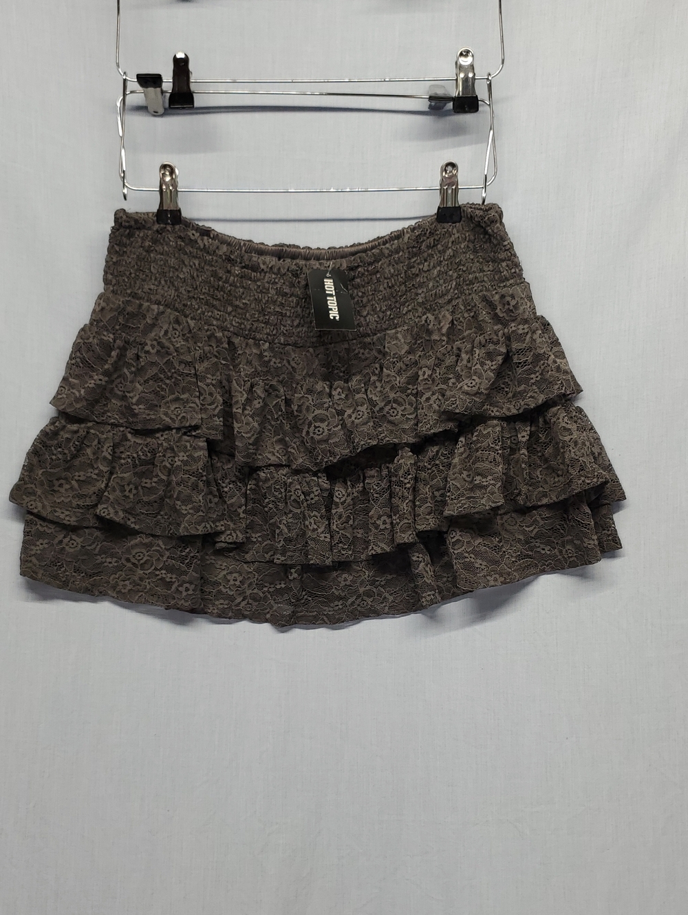 Hot Topic Lace Ruffle Mini Skirt #428